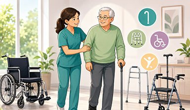 Choosing walking aids